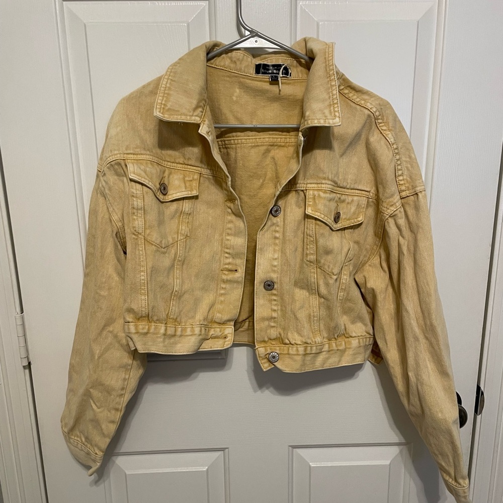 Yellow Denim Jacket